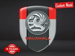 Vauxhall Logos Silicona Auto Resistentes Limitados Alta Calidad